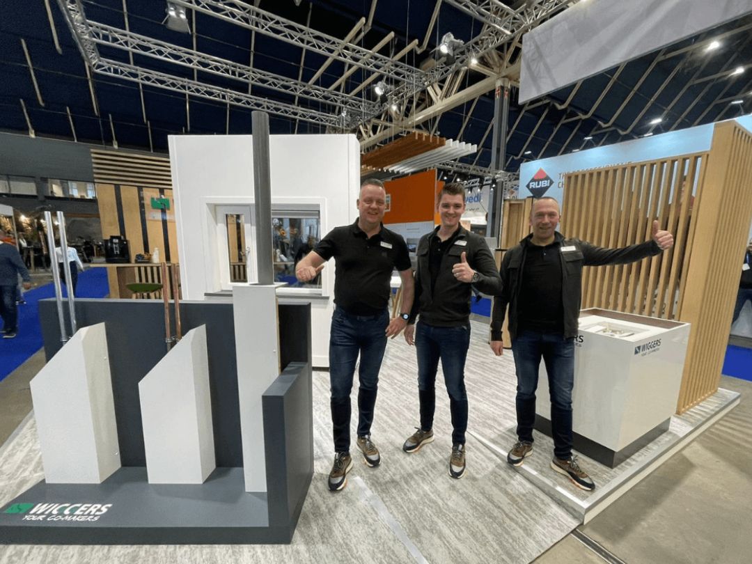 Team op de bouwbeurs Team op de bouwbeurs
