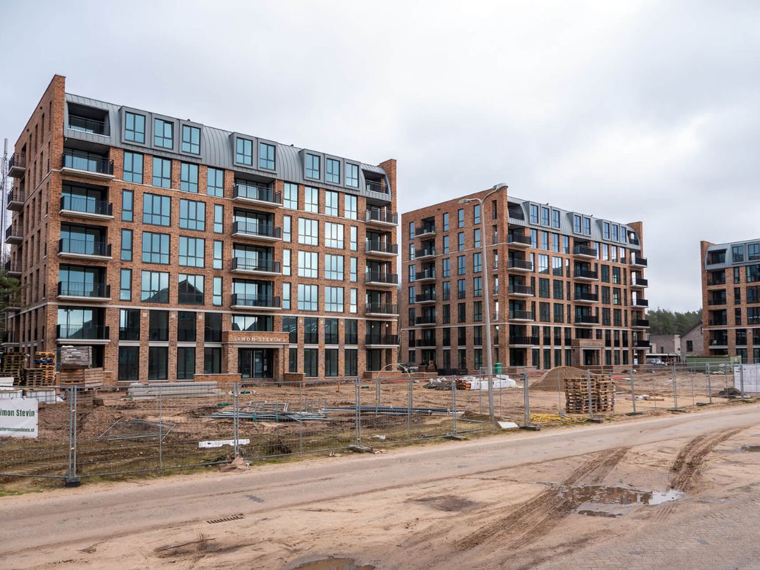Wiggers profielen in 90 moderne woonappartementen op historisch terrein