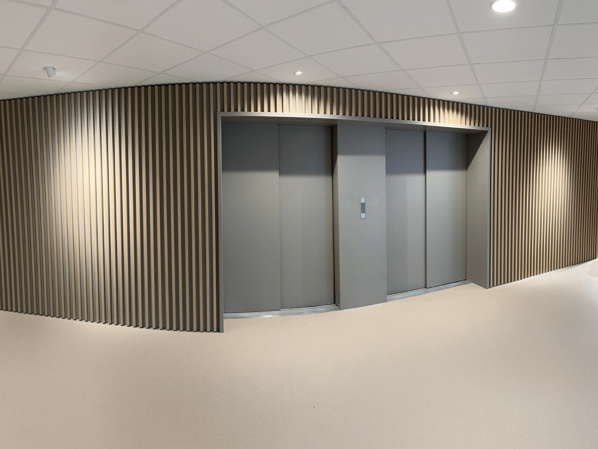 Houten wandbekleding Tergooi MC